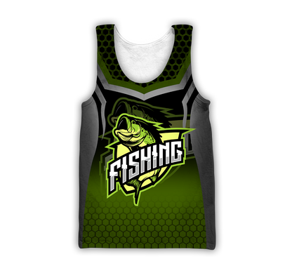 Bass master fishing stainless steel 3d print shirts