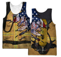 Firefighter 911 Patriot Day 3D All Over Printed Unisex Shirts