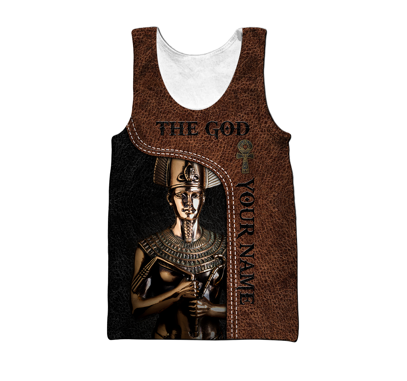 Custom name Pharaoh The God Ancient Egypt 3D design print shirts