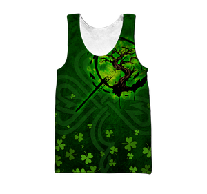 Premium Unisex Hoodie Irish St.Patrick Tree Of Life ML