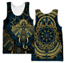 Elephant Royal Mandala Premium 3D All Over Printed Unisex Tank Top