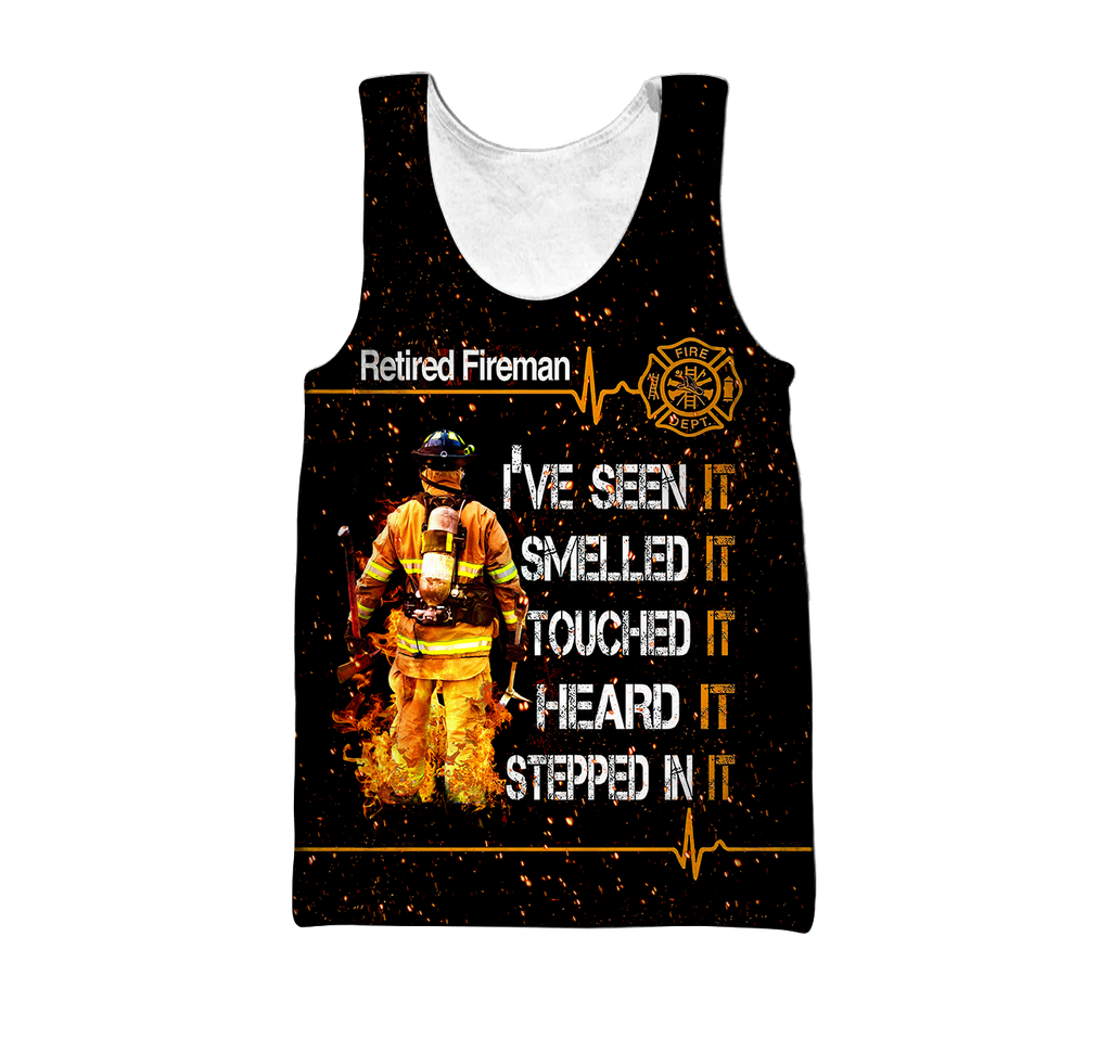 Customize Name Retired Firefighter Hoodie For Men And Women TNA19032102