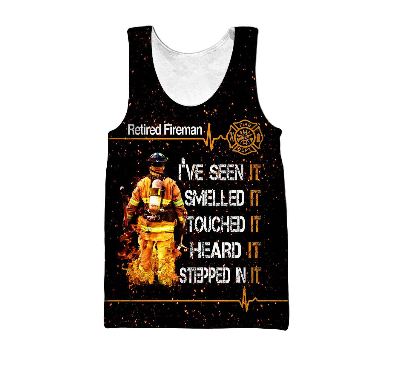 Customize Name Retired Firefighter Hoodie For Men And Women TNA19032102