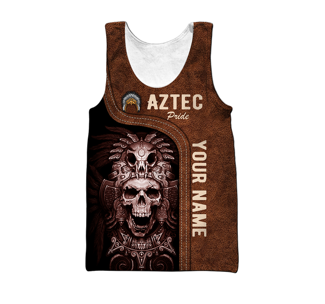 Personalized Name Aztec Pride 3D All Over Printed Hoodie DQB19042101