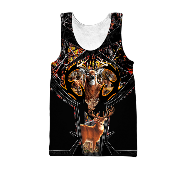 Deer Hunting Camo 3D Hoodie Shirt For Men And Women LAM