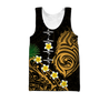 Premium Heartbeat Polynesian 3D All Over Printed Unisex Shirts