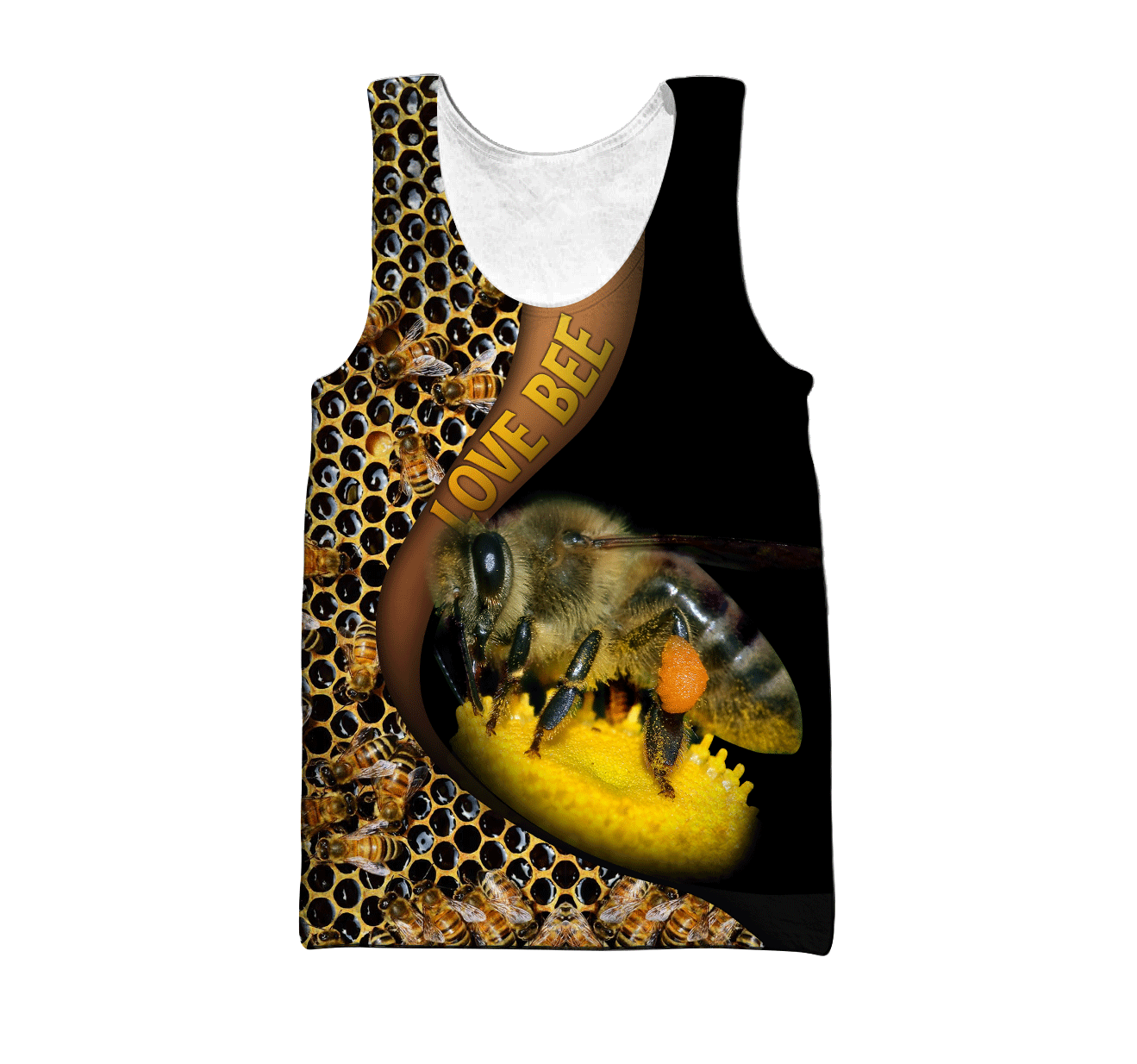 Premium Unisex All Over Printed Love Bee Shirts MEI