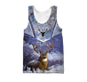 Persionalized Name - Love Deer 3D All Over Printed Unisex Shirts