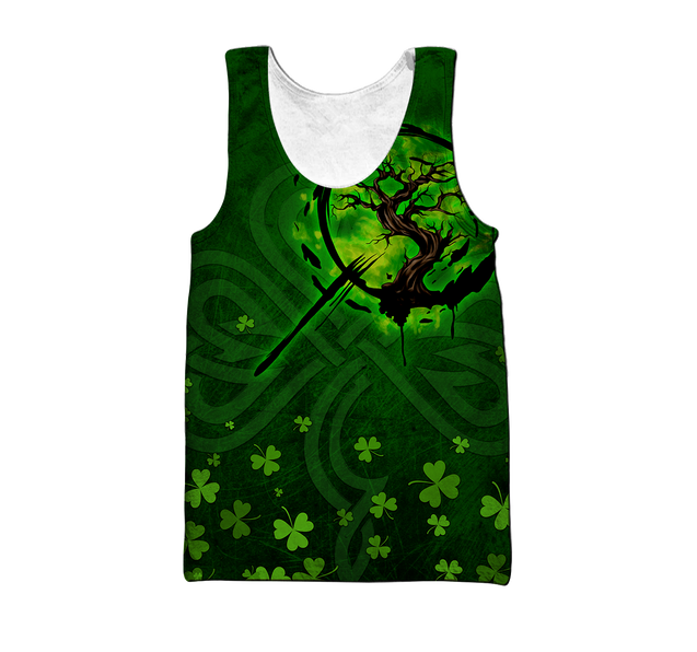 Premium Unisex Hoodie Irish St.Patrick Tree Of Life ML