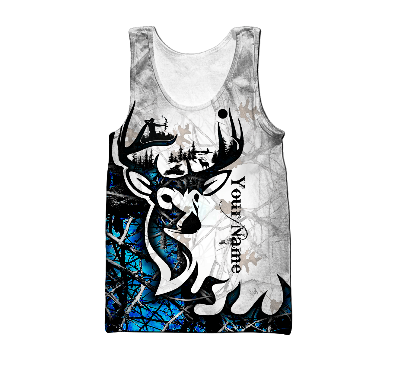 Deer Custom Name 3D Hoodie Shirt For Men And Women LAM