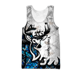 Deer Custom Name 3D Hoodie Shirt For Men And Women LAM