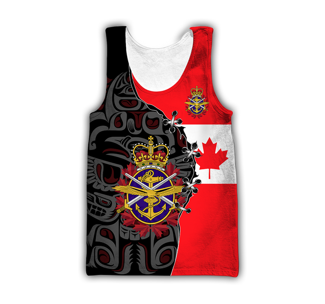 Canadian Veteran 3D All Over Printed Shirts NTN05032101