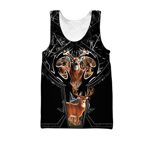 Premium Deer Hunting Camo 3D Hoodie Shirt For Men And Women