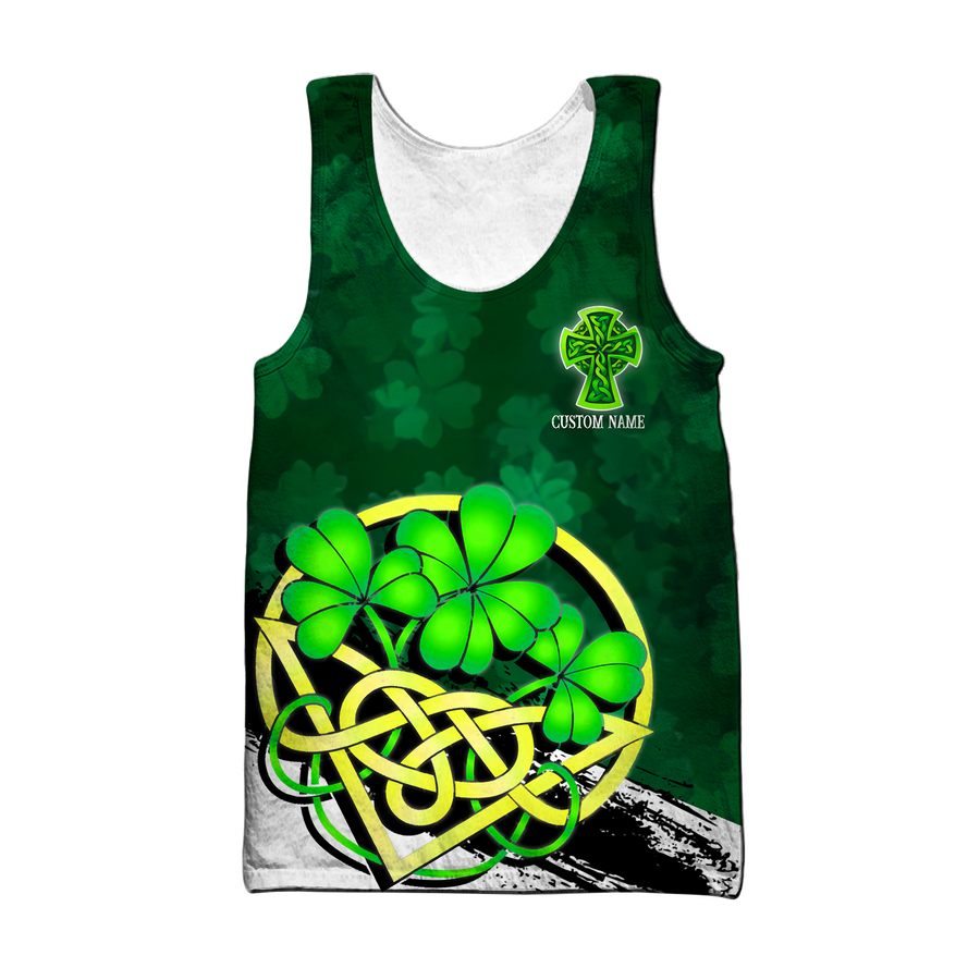 3D All Over Printed  Irish   St Patrick Day Unisex Shirts  SK04022101 Custom Name XT