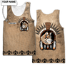 Custom Name Native American 3D All Over Printed Unisex Shirts