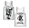 Let Your Faith Be Bigger Than Your Fear Jesus 3D All Over Printed Shirts