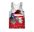 Customize Name God Love Puerto Rico Hoodie For Men And Women TNA08032107