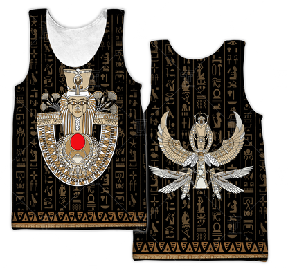 Ancient Egypt ver1 Painting Pattern 3D Tattoo Printed Shirts