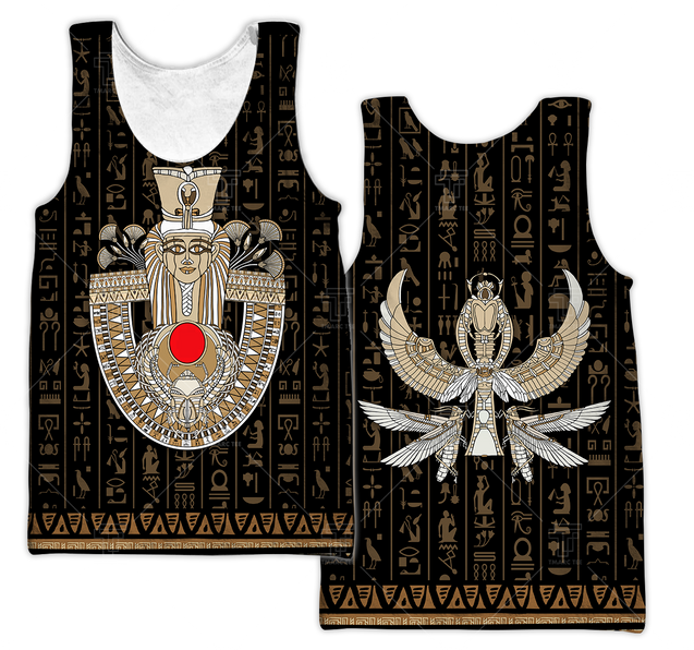 Ancient Egypt ver1 Painting Pattern 3D Tattoo Printed Shirts