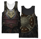 Viking Armor 3D All Over Printed Unisex Shirts