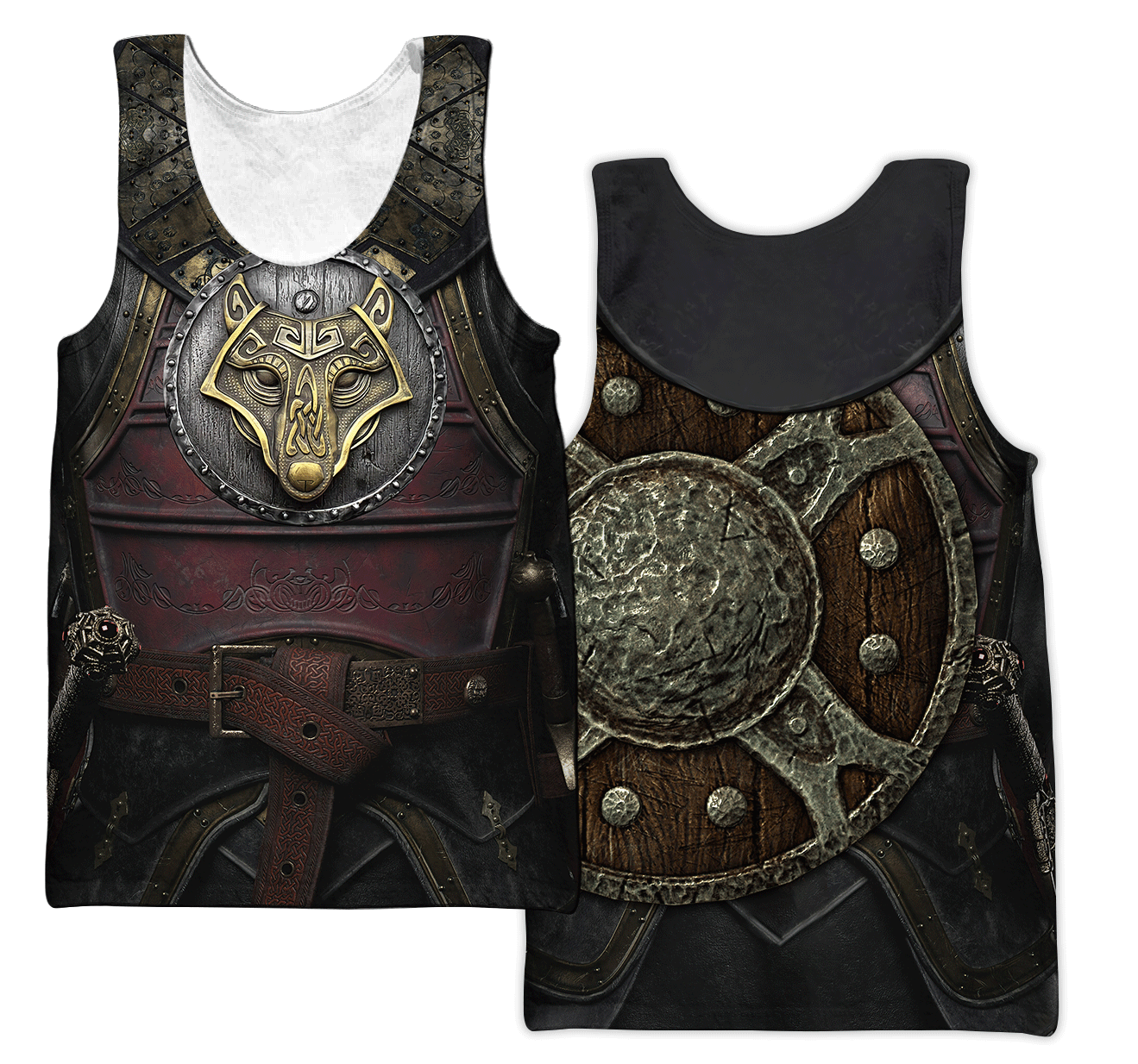 Viking Armor 3D All Over Printed Unisex Shirts