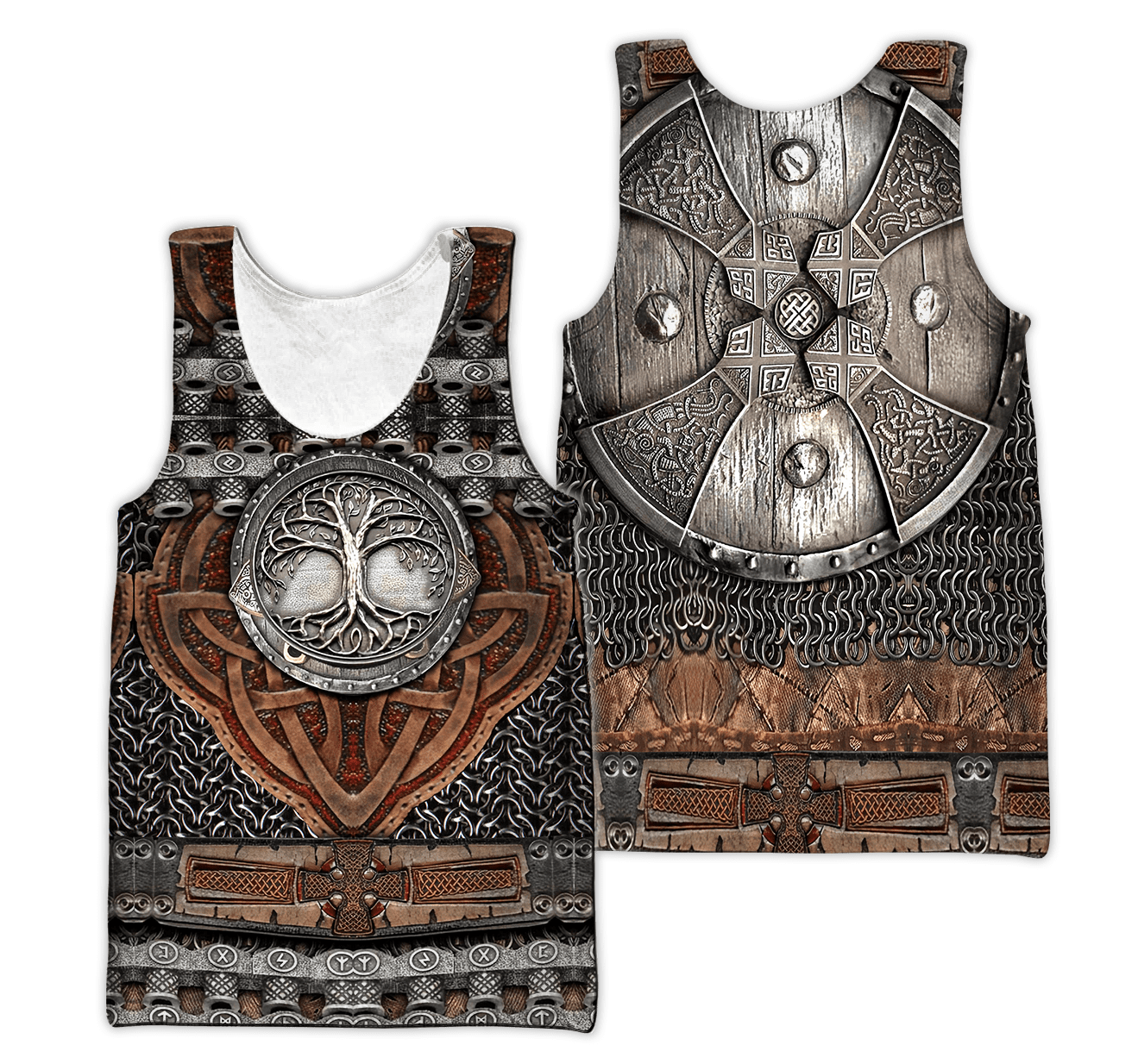 Viking Armor 3D All Over Printed Unisex Shirts