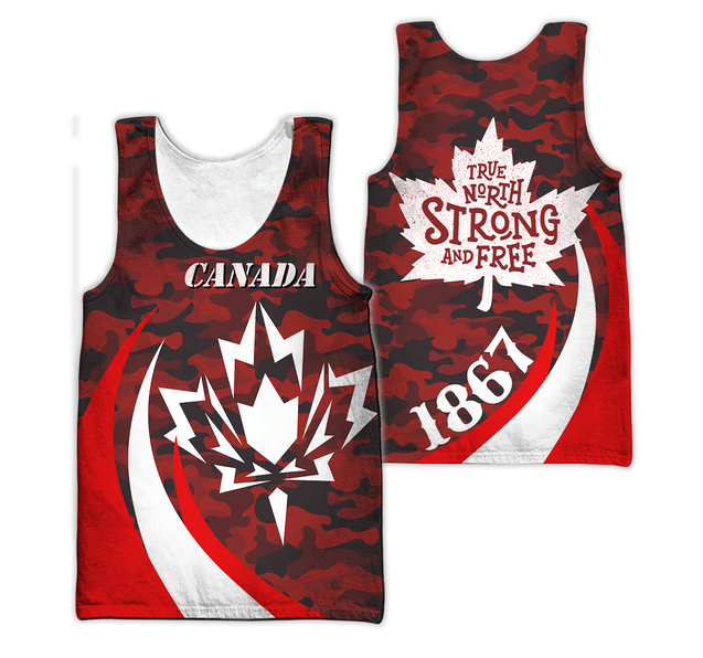 Canada Day 3D Printed Clothes SN27032102 XT