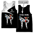 Customize Name Taekwondo Hoodie For Men And Women DD26032106