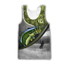 Custom name Bass fishing Fisherman Camo 3D Design print shirts