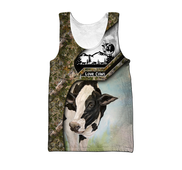 Cow 3d hoodie shirt for men and women DD11172002