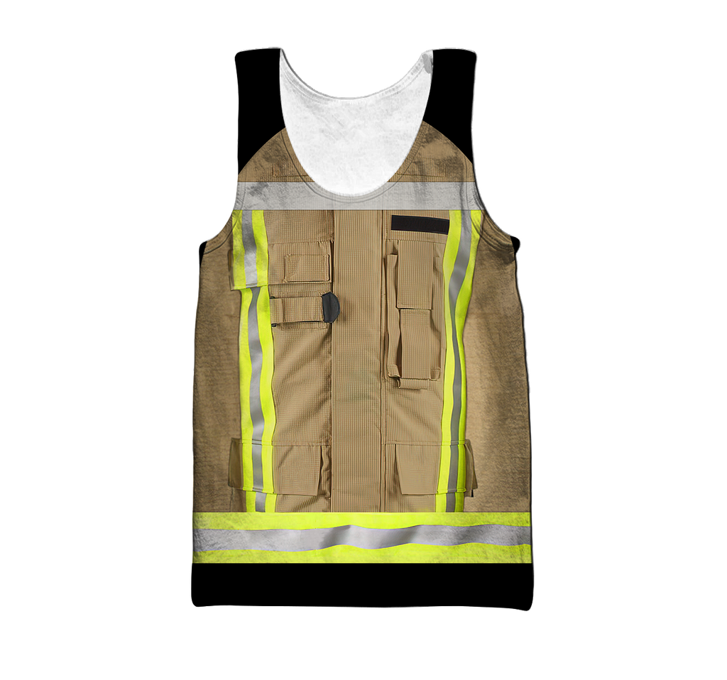 Customize QR Code Firefighter Hoodie For Men And Women MH17022101