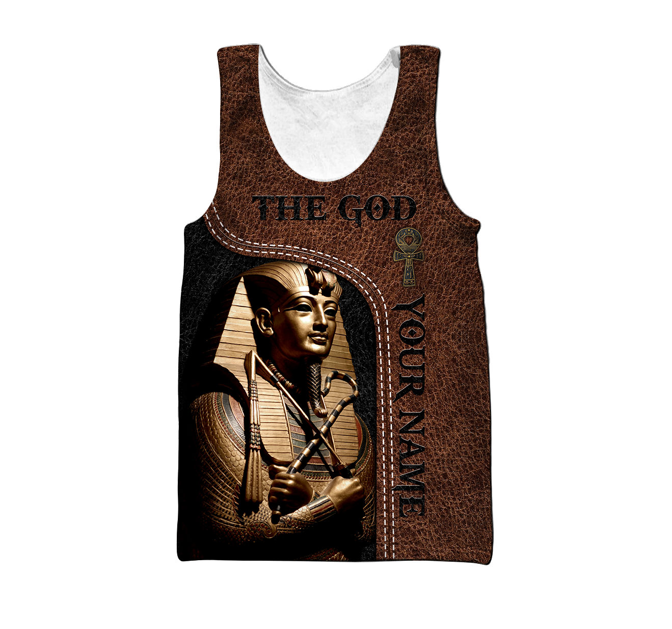 Custom name Pharaoh The God Ancient Egypt 3D design print shirts