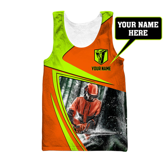 Premium Personalized 3D Printed Arborist Shirts MEI