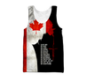 Jesus - Canada Flag 3D All Over Printed Shirts DA02032101