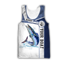 Custom name Wahoo fishing Catch and Release 3D Design print shirts