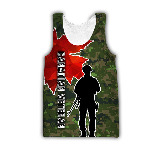 Canadian Veteran 3D All Over Printed Shirts NTN06032103