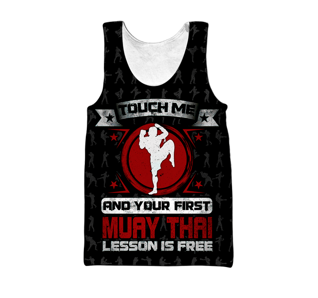 Customize Name Dont Touch Me Muay Thai Hoodie For Men And Women TNA02042103