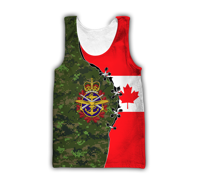 Canadian Veteran  3D All Over Printed Shirts NTN07032103