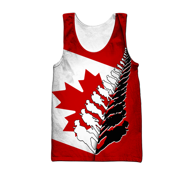 Canadian Veteran - Remembrance Day 3D All Over Printed Clothes TNA15032103.S1