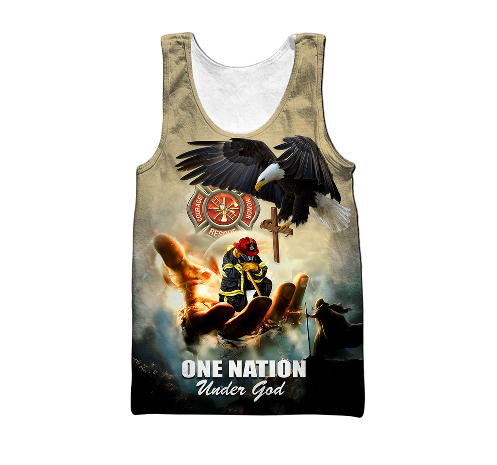 Customize Name Firefighter Hoodie Shirts For Men And Women TNA09032101