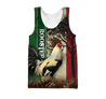 Personalized Name Rooster Mexico 3D All Over Printed Hoodie