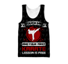 Customize Name Don't Touch Me Karate Hoodie For Men And Women TNA13032101