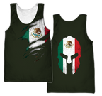Mexican Hoodie 3D All Over Printed Shirts For Men and Women