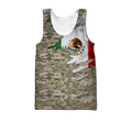 Mexico 3D All Over Printed Hoodie DQB17042105