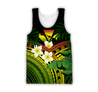 Polynesian Habiscus Kanaka Hawaii 3D Unisex Hoodie