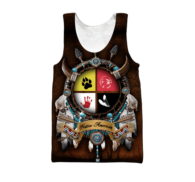 Native American 3D All Over Printed Unisex Shirts