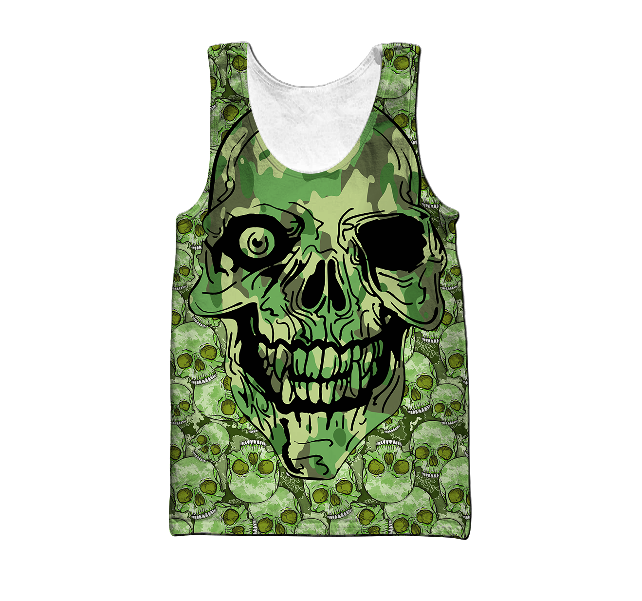 Premium Skull 3D All Over Printed Unisex Shirts