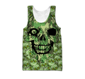 Premium Skull 3D All Over Printed Unisex Shirts