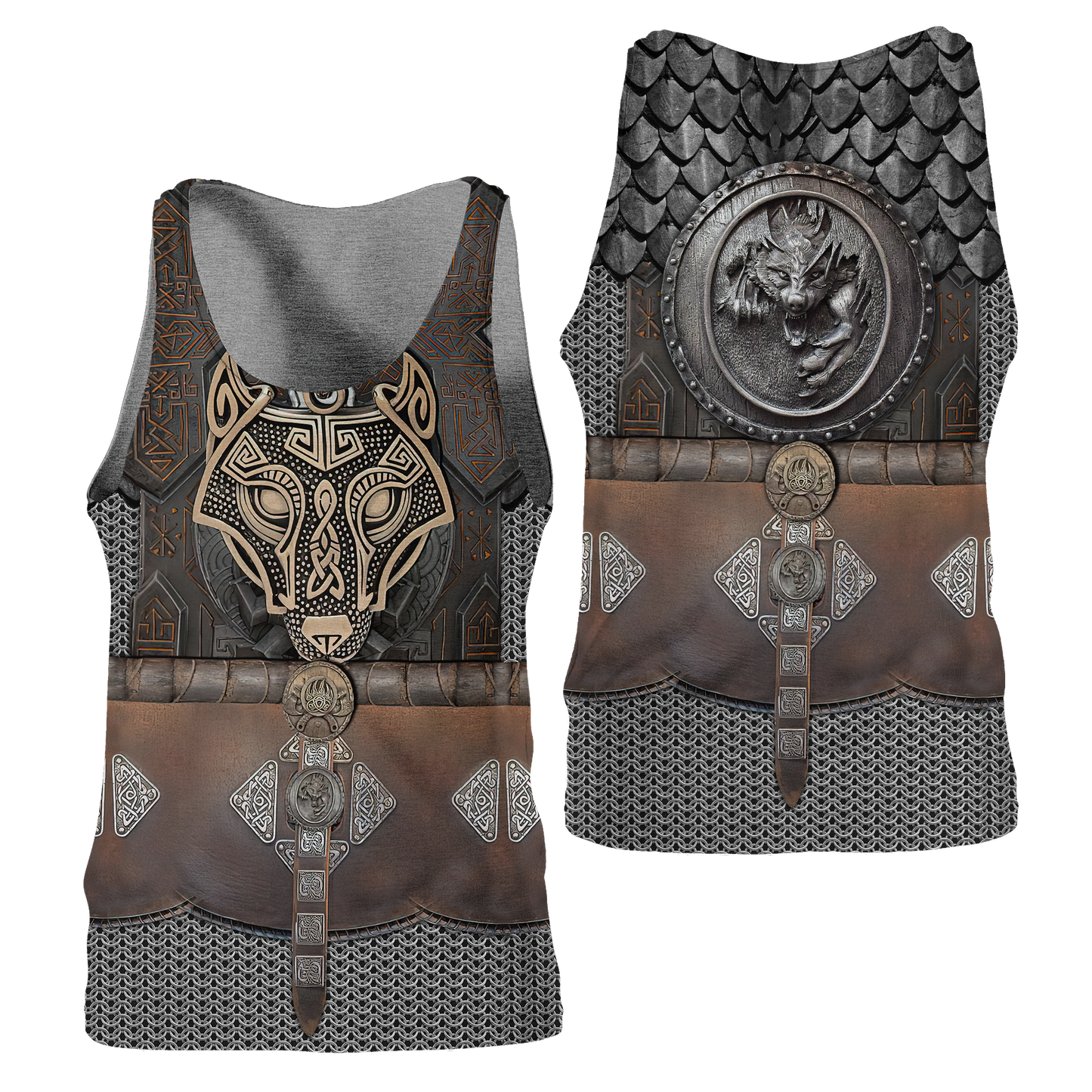 Viking Armor 3D All Over Printed Unisex Shirts