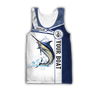 Custom name Marlin fishing Catch and Release 3D Design print shirts